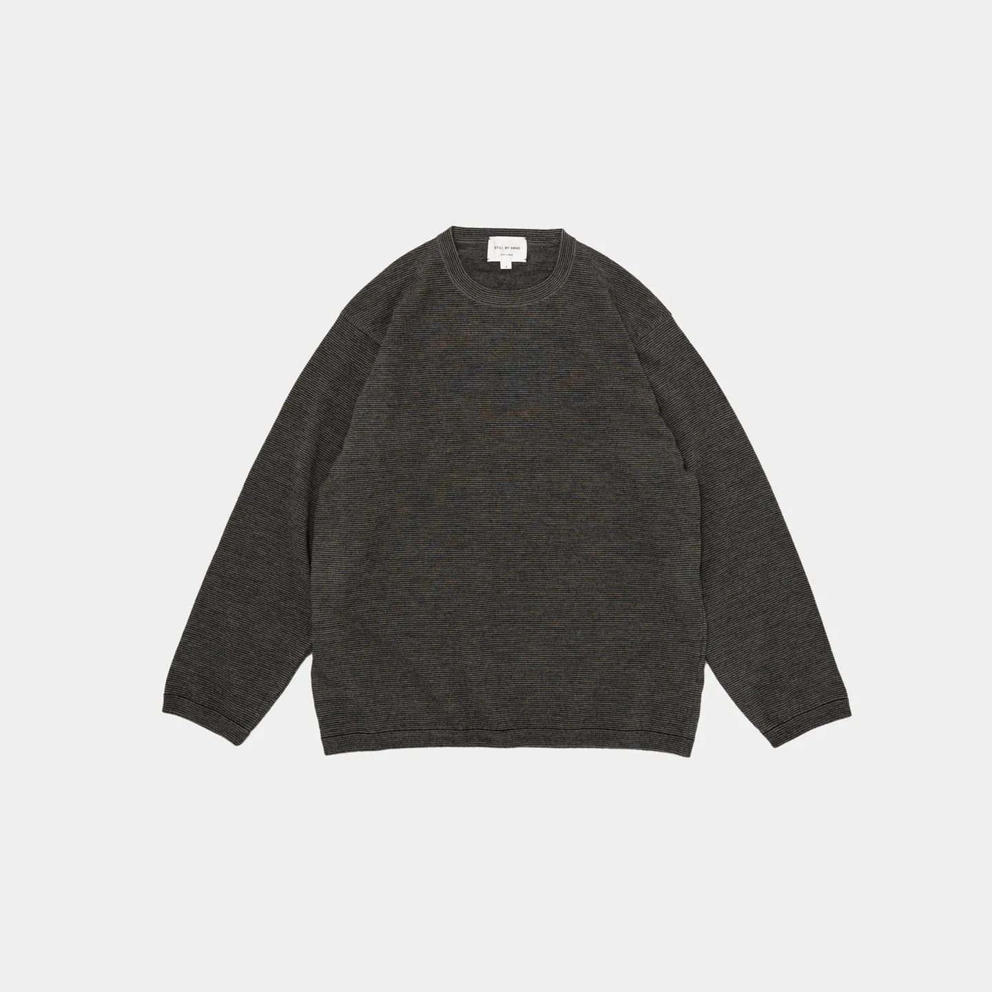 14G Striped Sweater | Mocha/Black