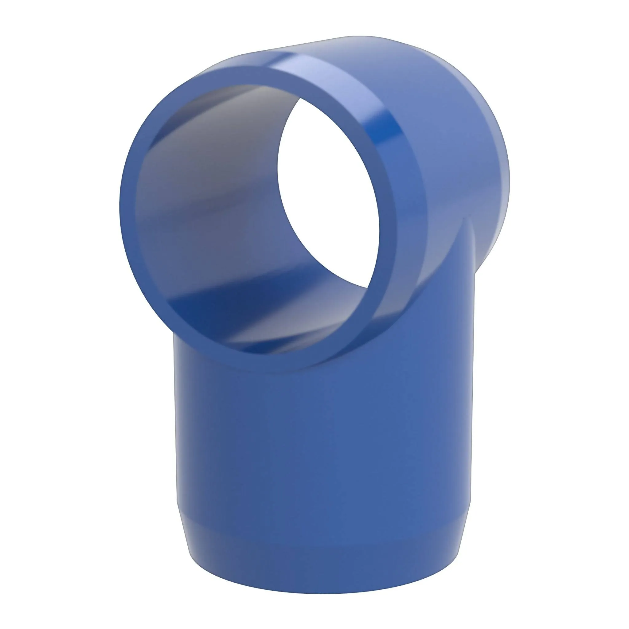 3/4 in. Slip Sling PVC Tee, Furniture Grade - Blue