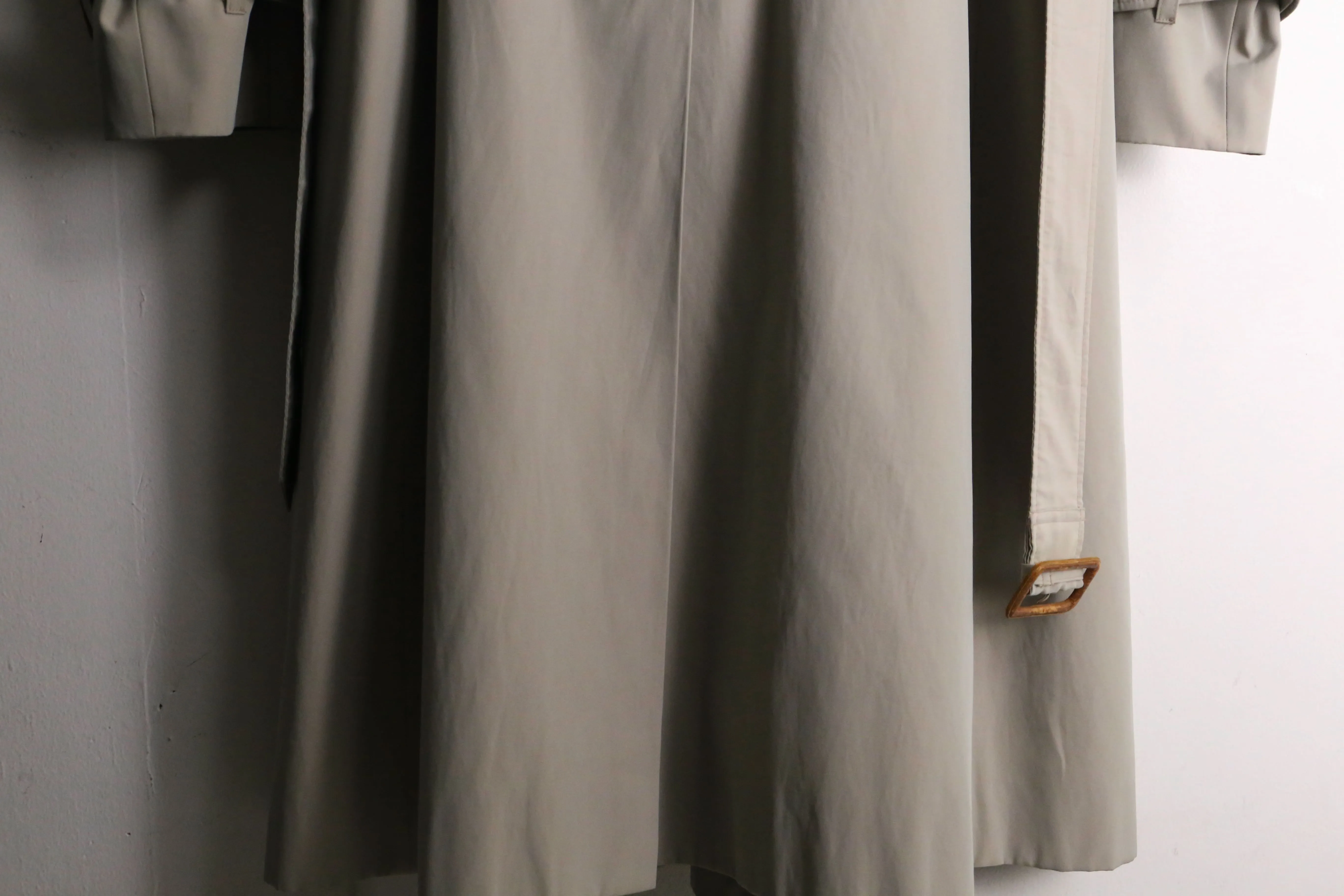 “Aquascutum” iridescent beige trench coat