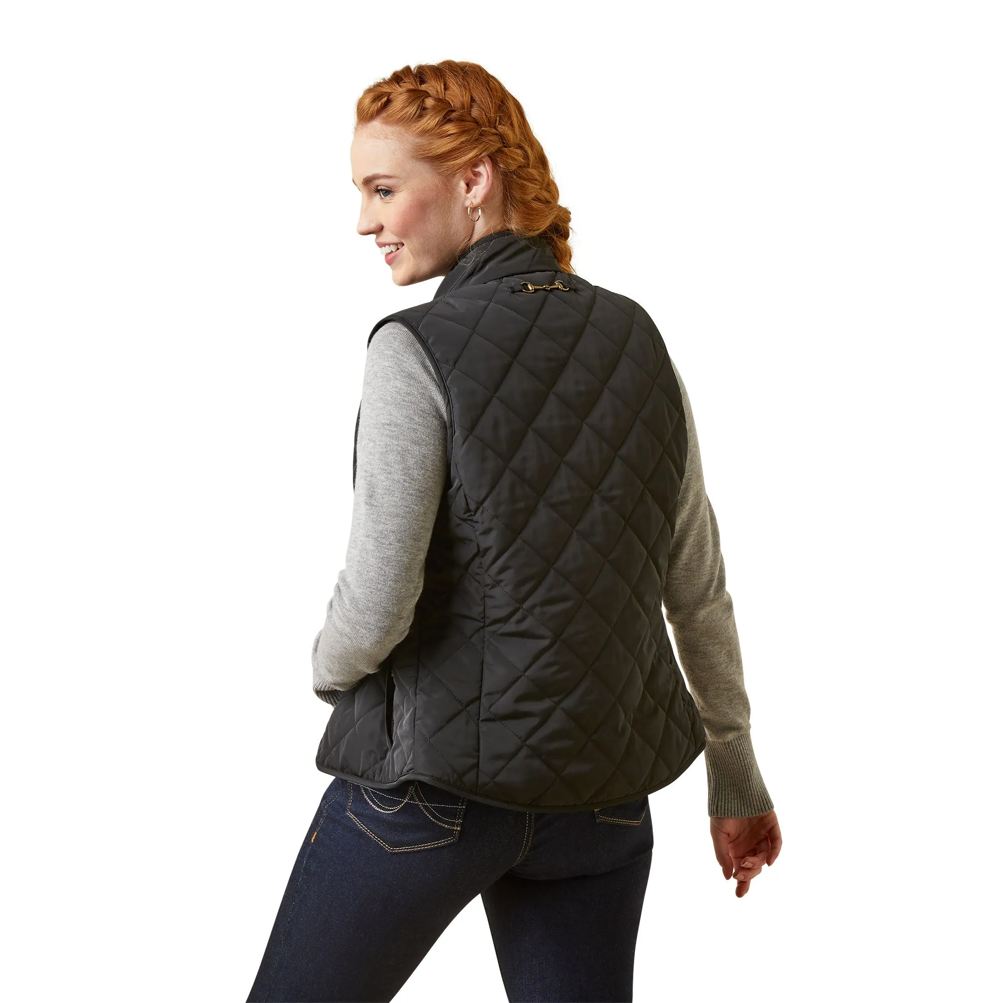 Ariat Ladies Woodside Vest - Black