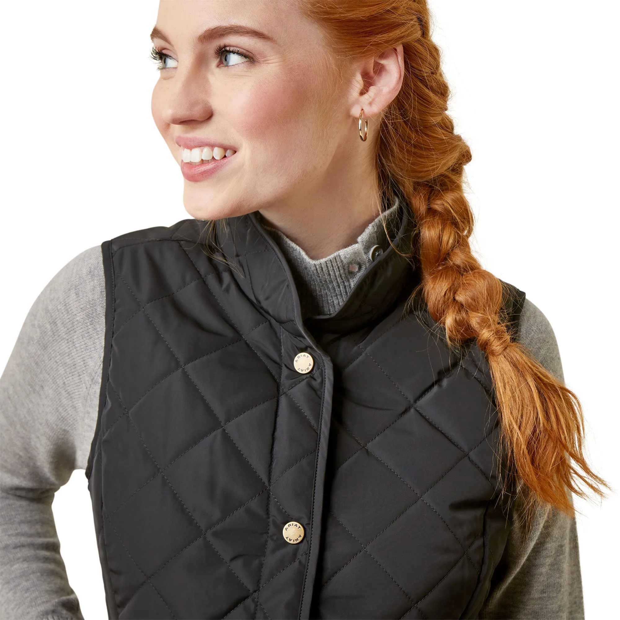 Ariat Ladies Woodside Vest - Black