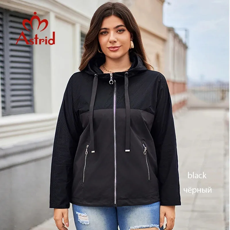 Astrid Windbreaker Hooded Outerwear Jacket