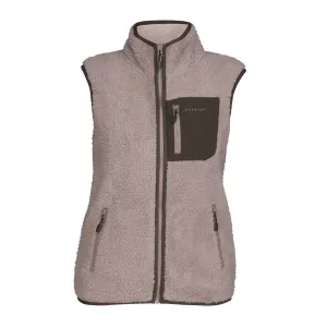 Aubrion Ladies Clement Fleece Gilet - Taupe