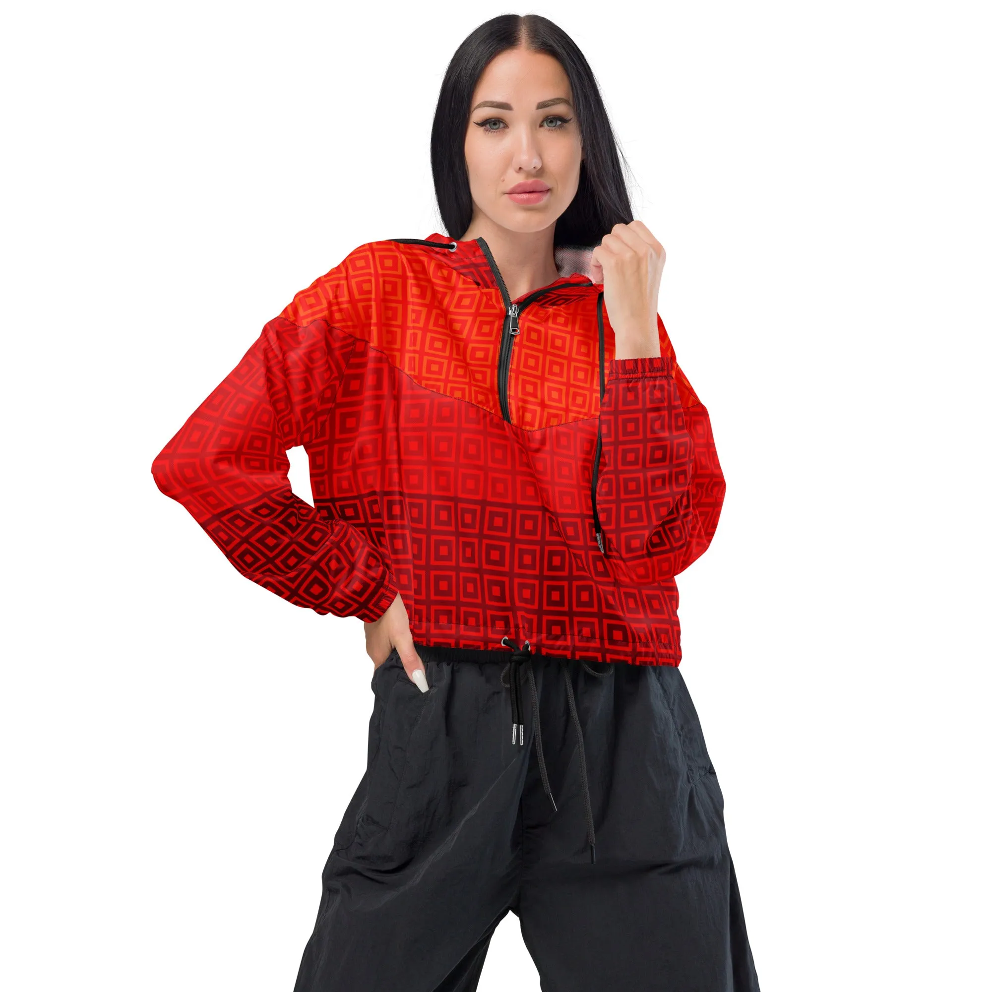 Autumn Matrix Women’s cropped windbreaker