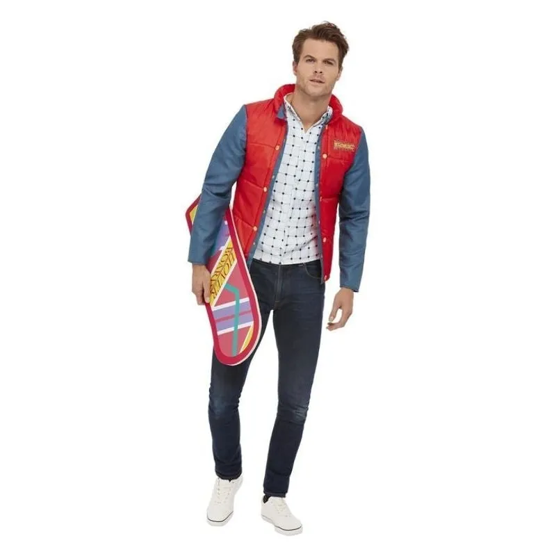 Back To The Future Marty Mcfly Costume Red