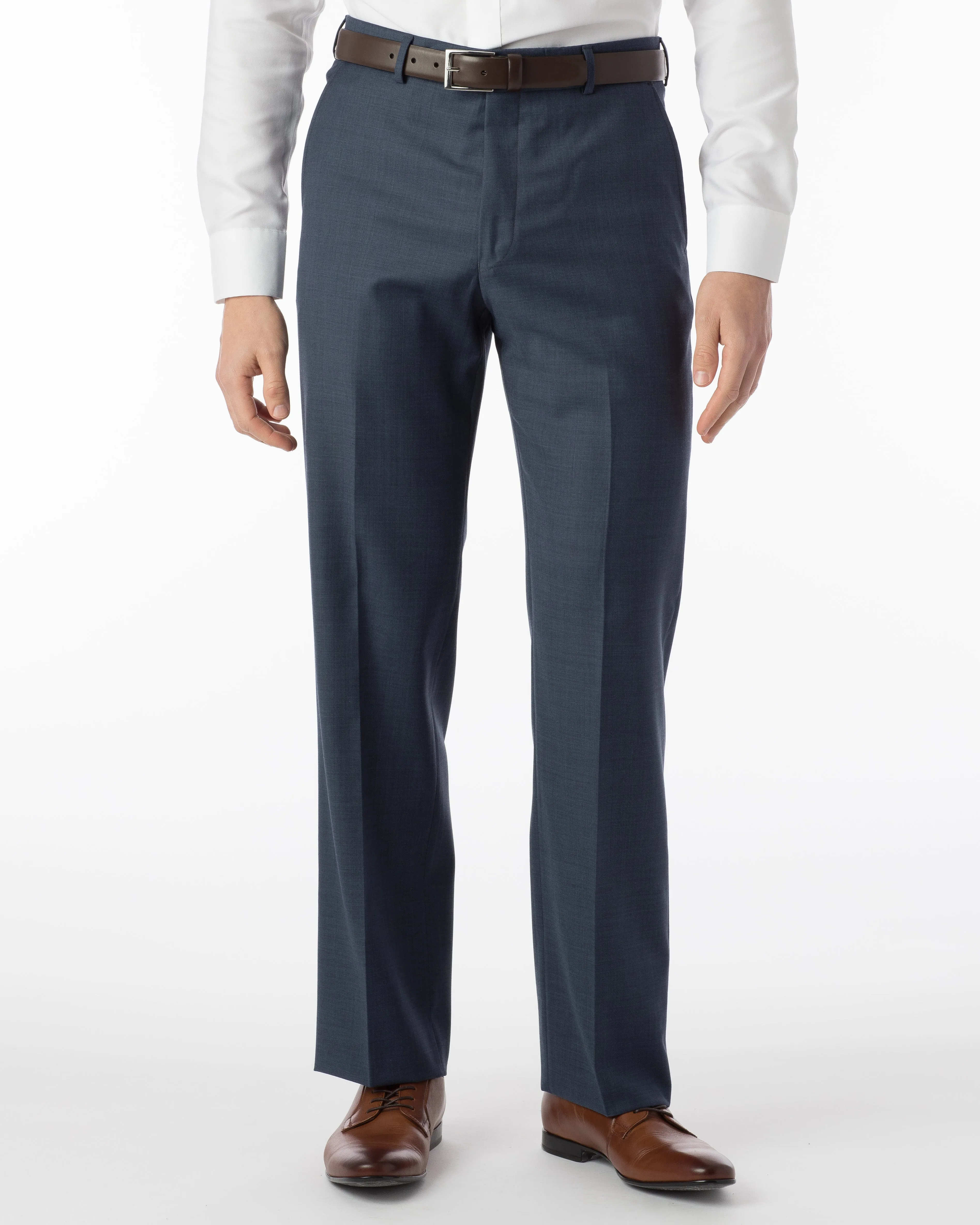 Ballin Pants - Dunhill Super 120's Sharkskin - New Navy