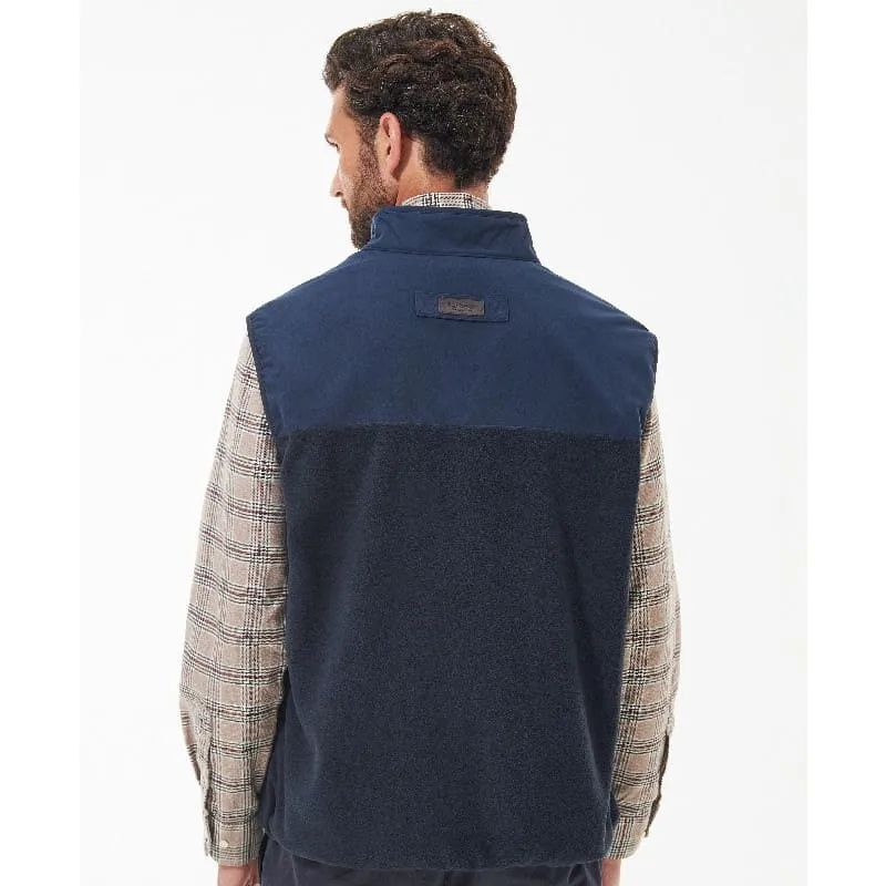 Barbour Country Mens Fleece Gilet - Navy