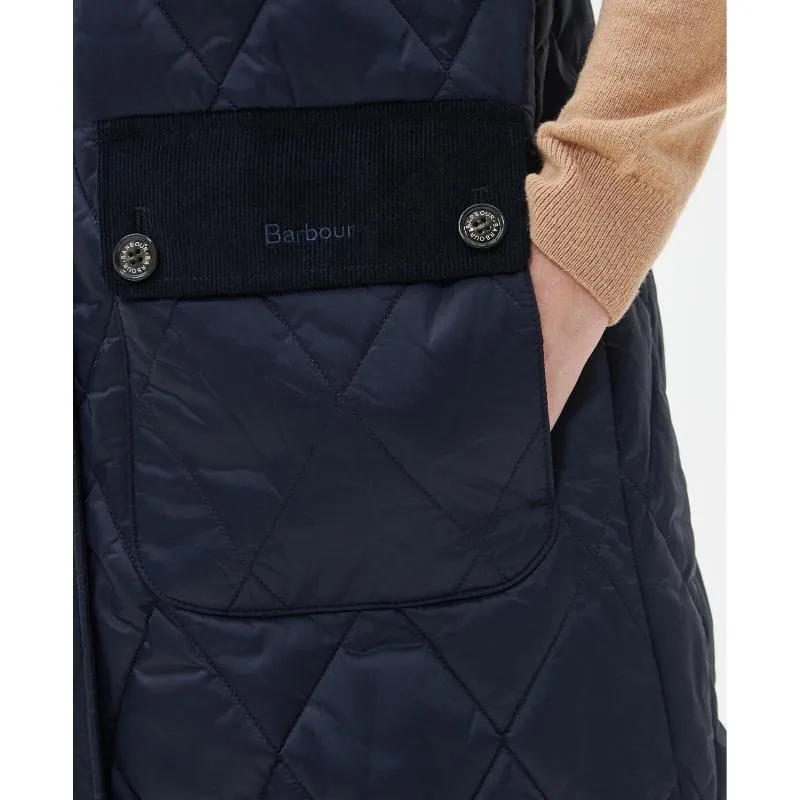 Barbour Mickley Ladies Gilet - Dark Navy/Dress