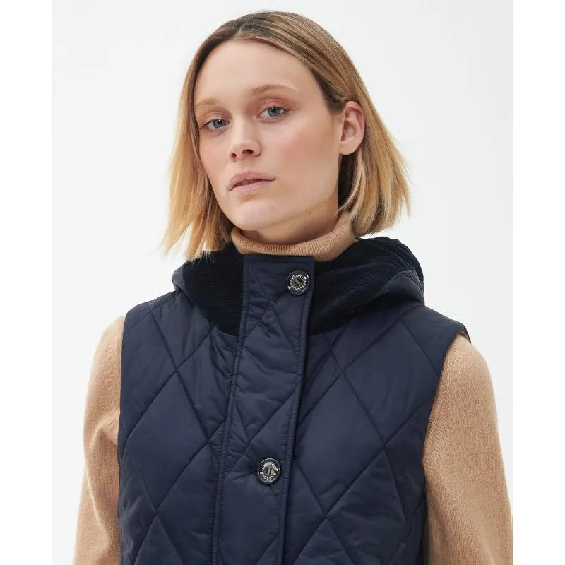 Barbour Mickley Ladies Gilet - Dark Navy/Dress