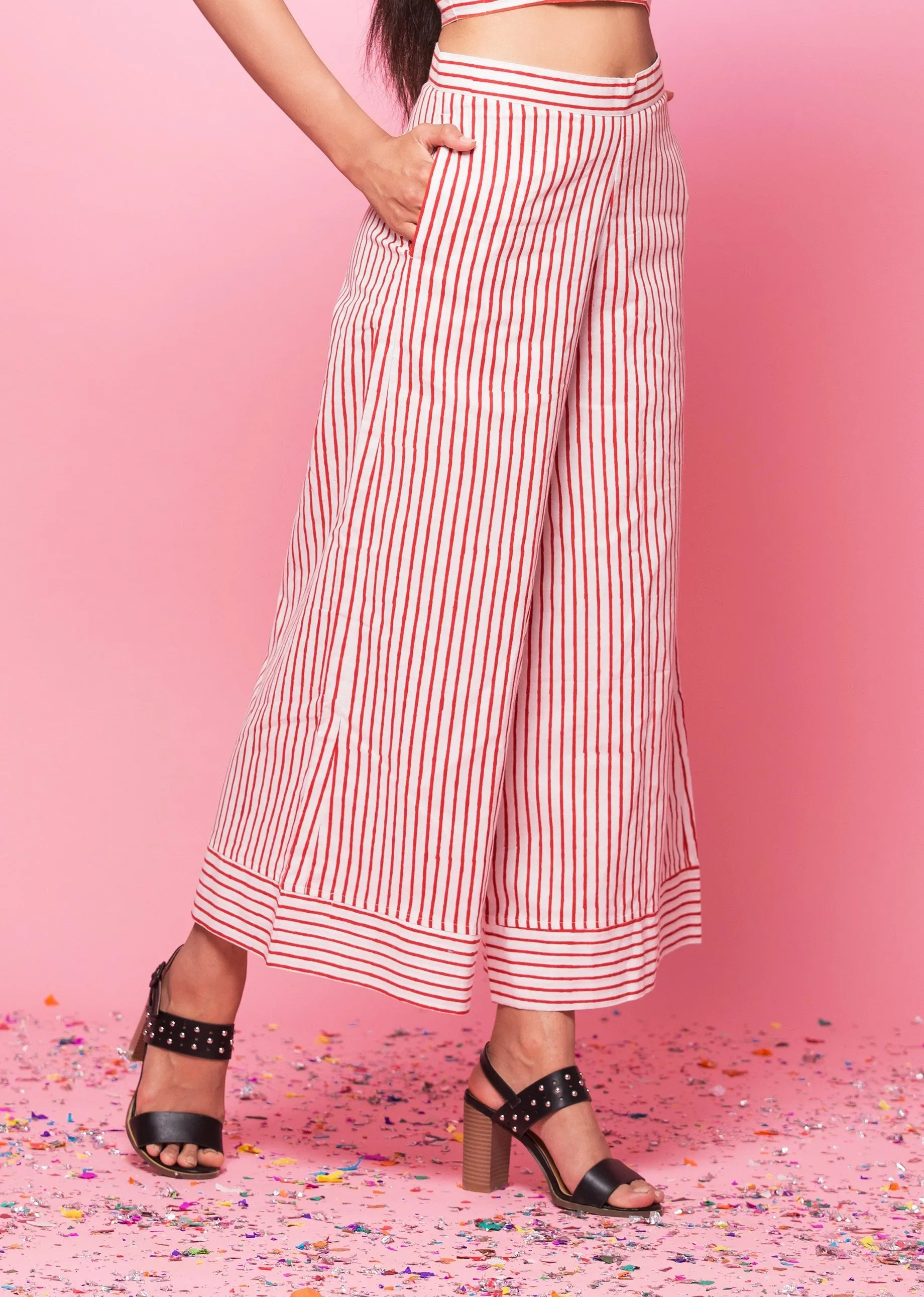 Beryl Wide Leg Trousers