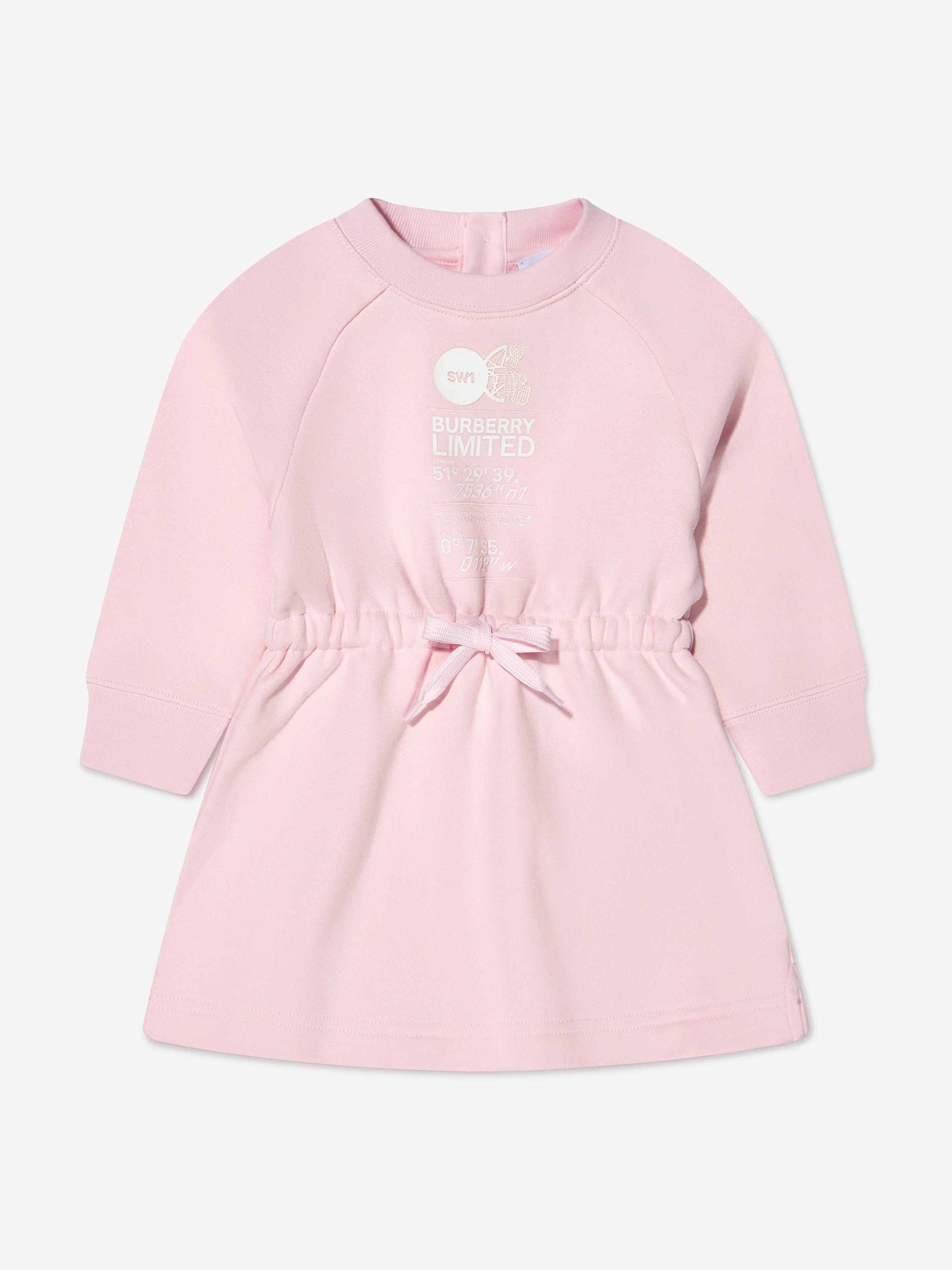 Burberry Baby Girls Ffion Logo Sweater Dress