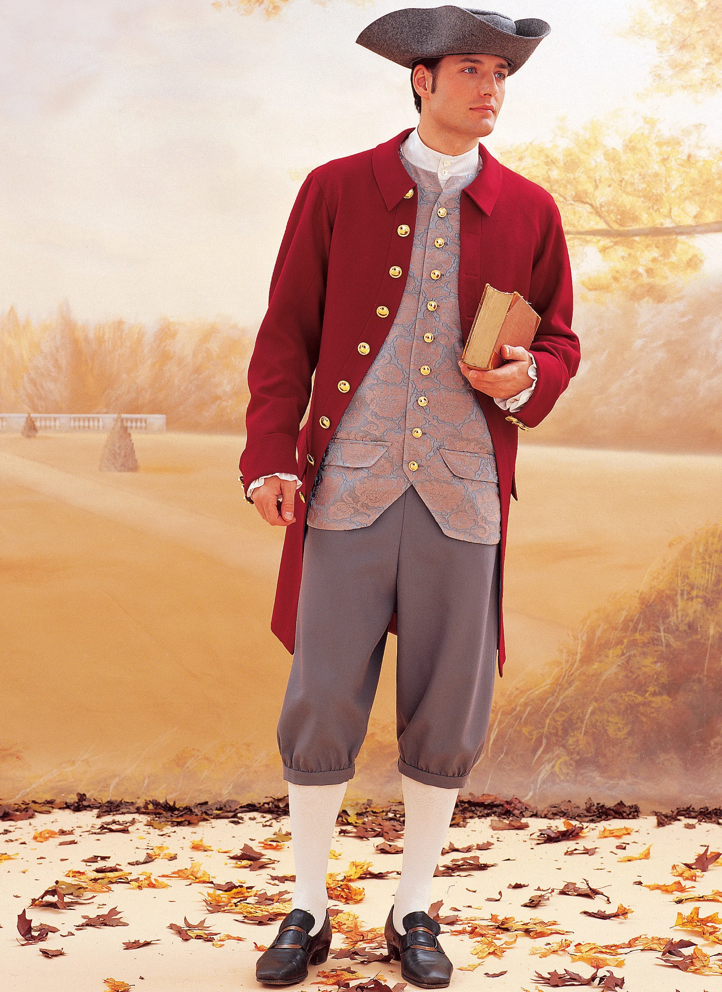 Butterick Pattern B3072 Historical Costume (Coat, Vest, Shirt, Pants and Hat)