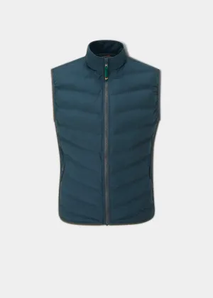 Calsall Men's Hybrid Gilet In Navy - Regular Fit