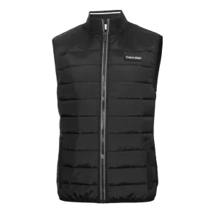 Calvin Klein Baylor Creek Hybrid Full Zip Golf Gilet 2024 CKMA24925 - Black