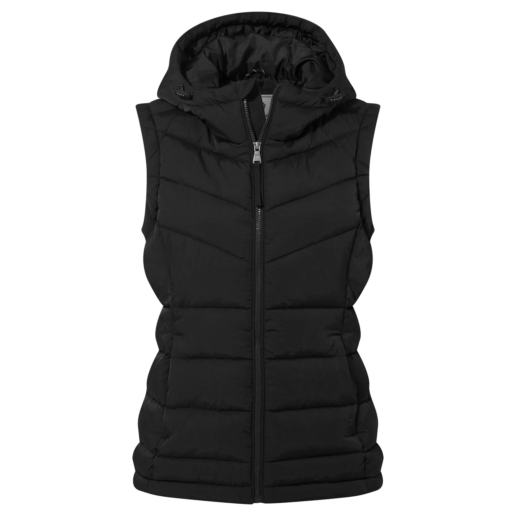 Calvo Womens Padded Gilet - Black