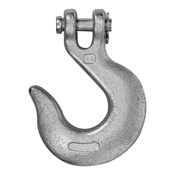 Campbell T9401524 Clevis Slip Hook, 5/16 in, 3900 lb Working Load, 43 Grade, Steel, Zinc