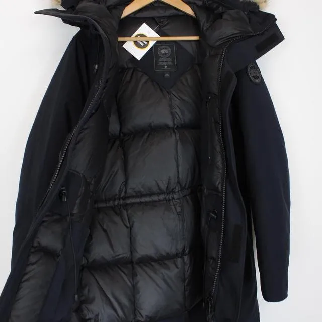 Canada Goose Langford Parka Black Label Down Coat Medium