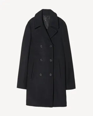 Cash Peacoat in Black | Black