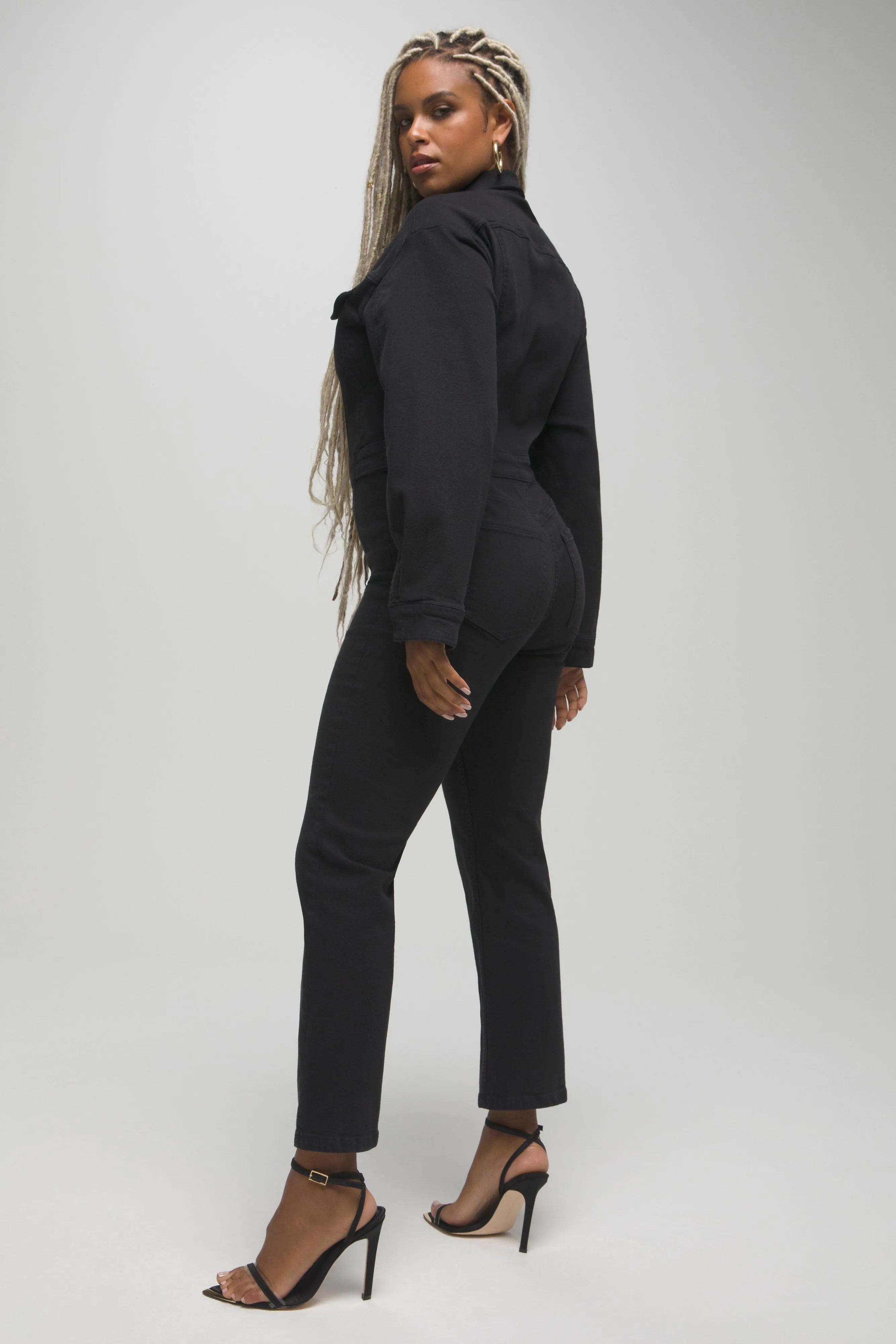 CONTOUR JUMPSUIT | BLACK001