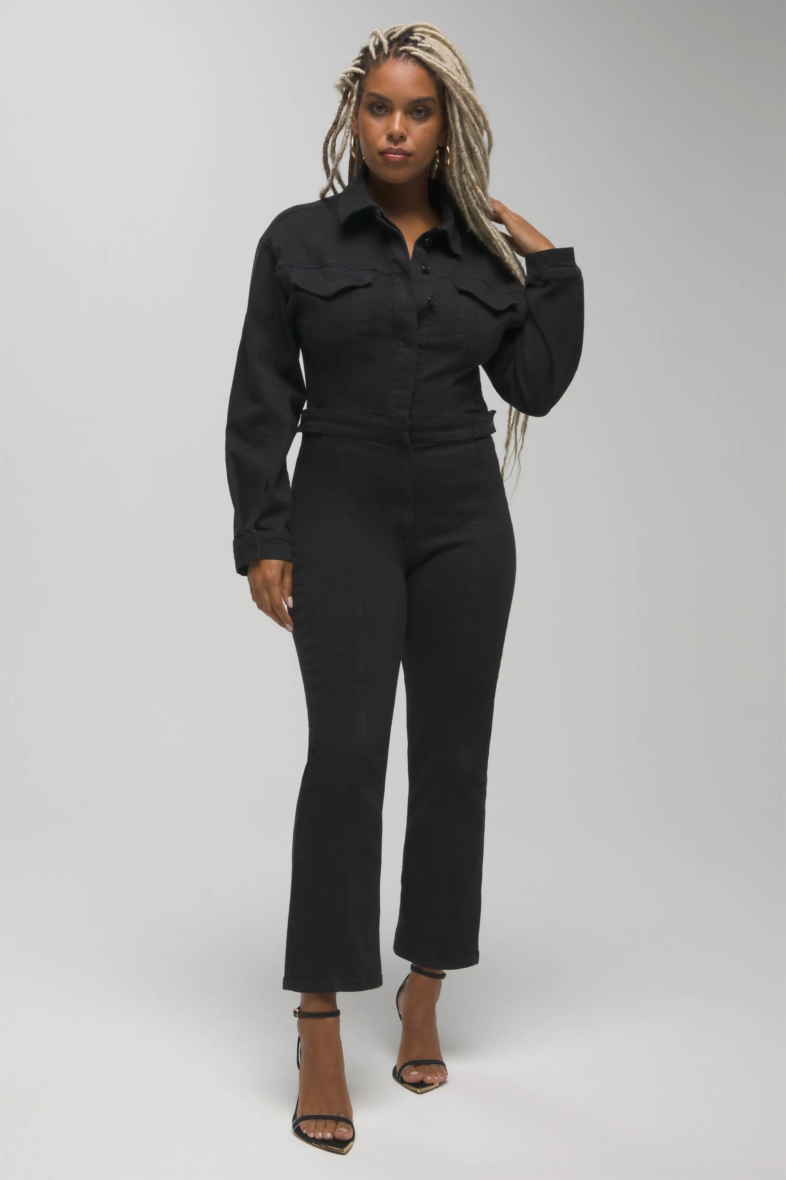 CONTOUR JUMPSUIT | BLACK001