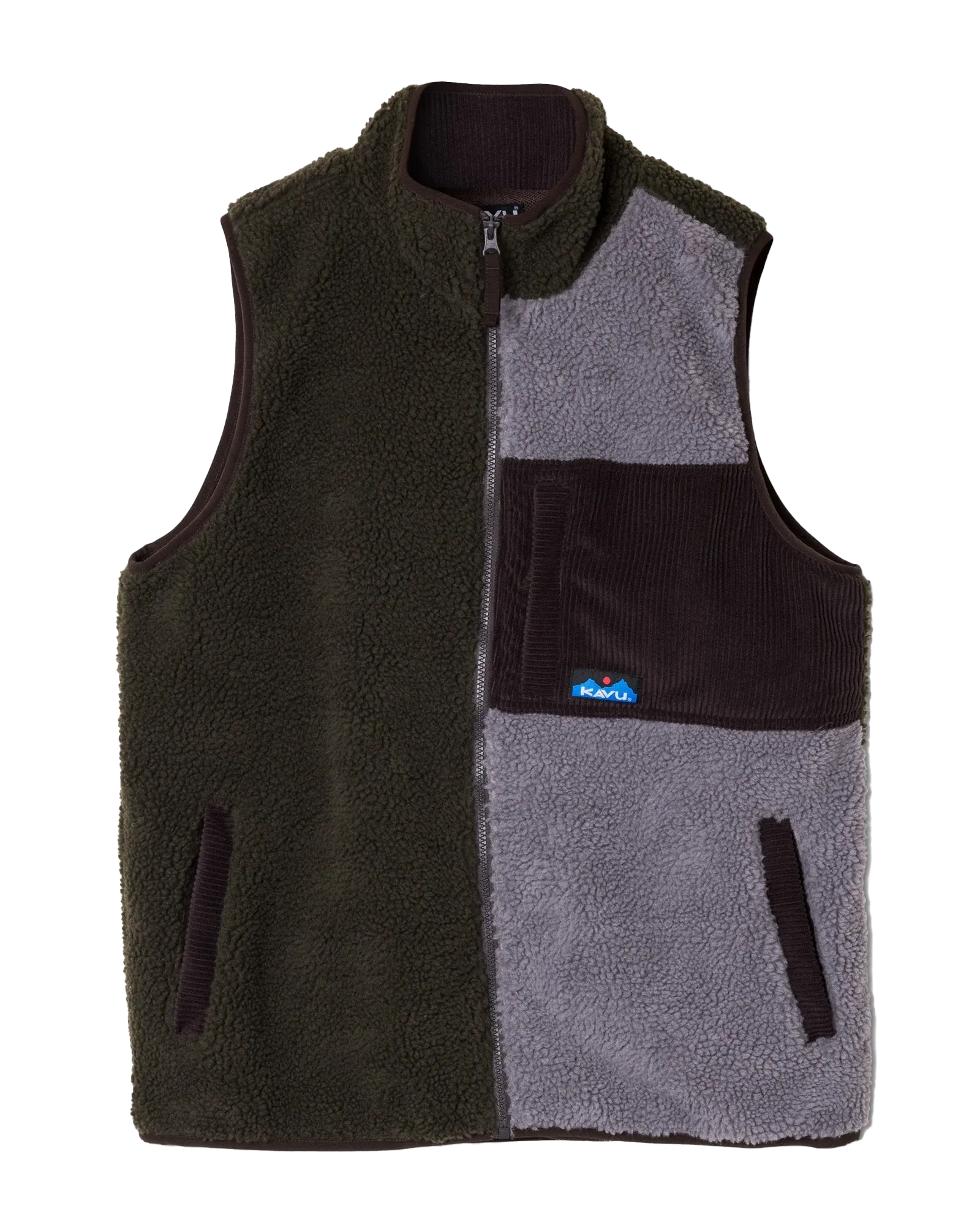 Cooper Fleece Gilet in Timber Nights