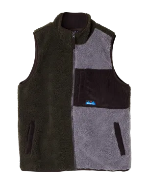 Cooper Fleece Gilet in Timber Nights