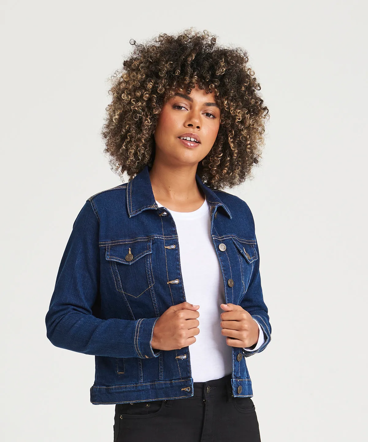 Dark Blue Wash - Women's Olivia denim jacket