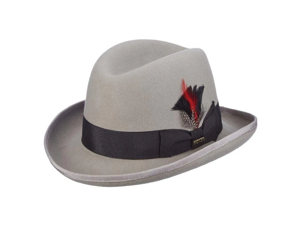 Dashing - Scala WF545 Wool Felt Homburg Hat