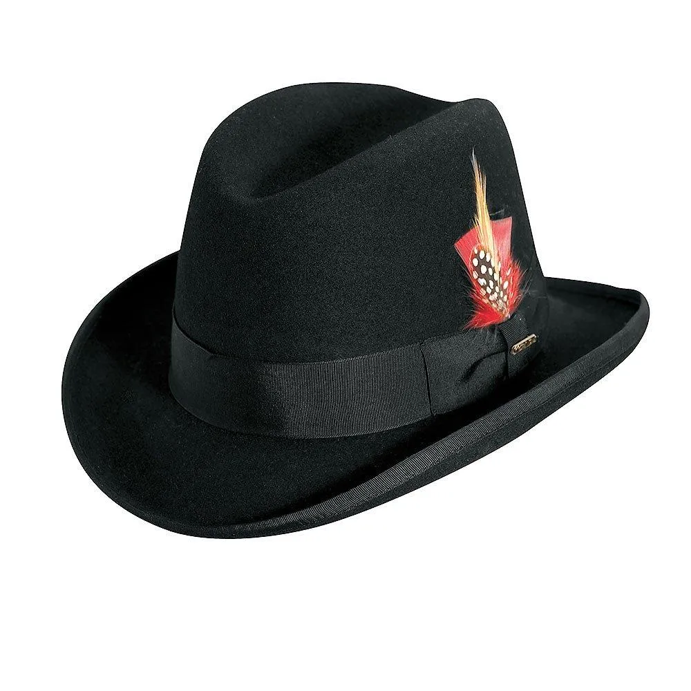 Dashing - Scala WF545 Wool Felt Homburg Hat