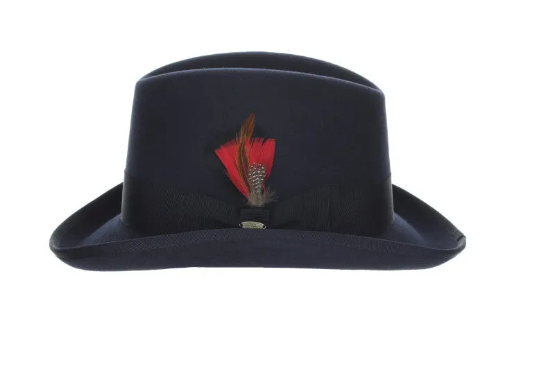 Dashing - Scala WF545 Wool Felt Homburg Hat