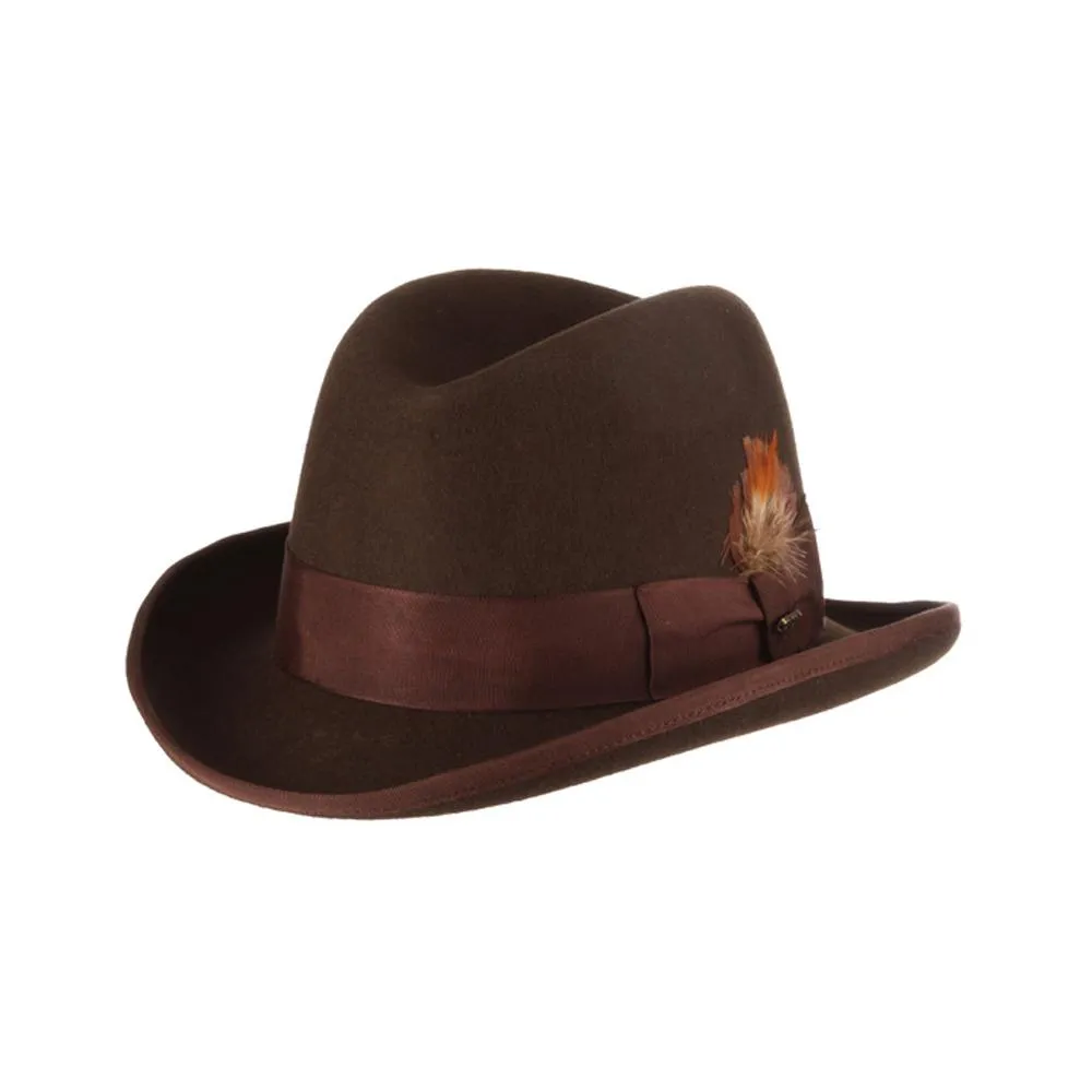 Dashing - Scala WF545 Wool Felt Homburg Hat