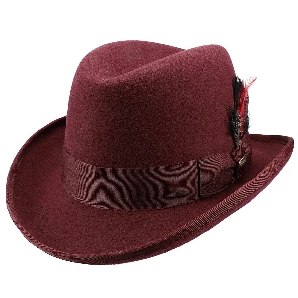 Dashing - Scala WF545 Wool Felt Homburg Hat