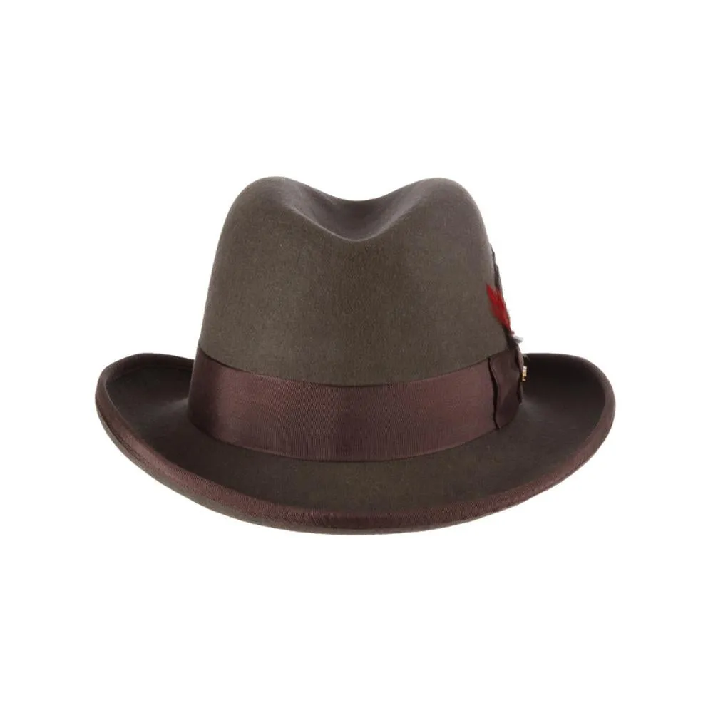 Dashing - Scala WF545 Wool Felt Homburg Hat