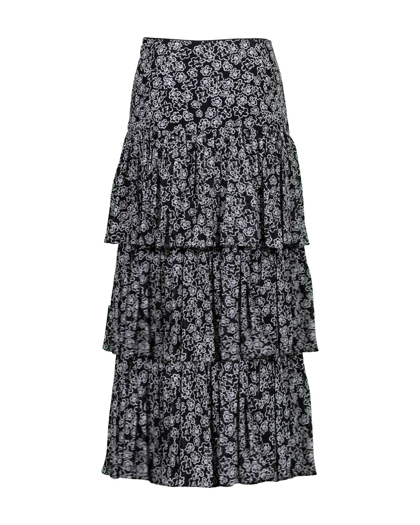 Dorothee Schumacher Floral Transparencies Skirt