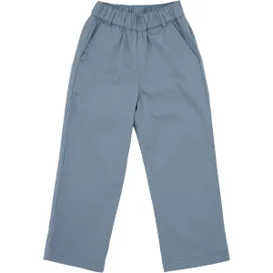 Elastic Pants- Dusty Blue