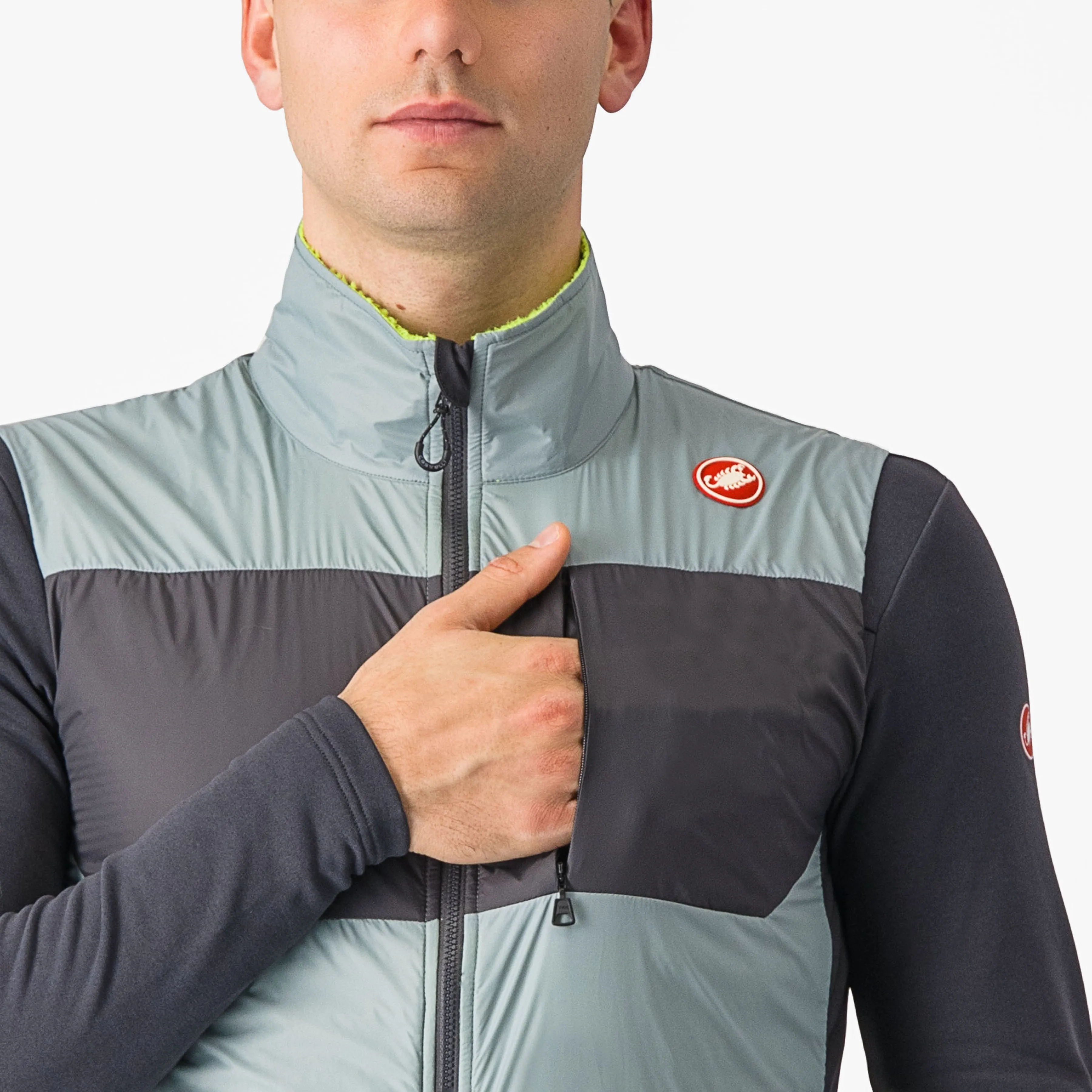 Gilet Castelli Unlimited Puffy - Verde chiaro