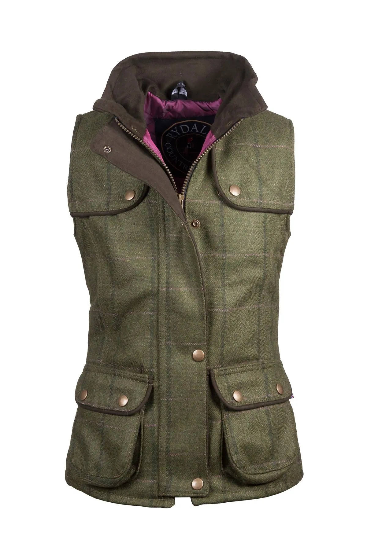 Girls Tweed Waistcoat