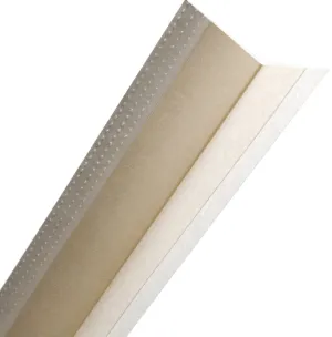 Grabber Construction 318066 Corner Bead, 8 ft L, 1.63 in W, Co-Polymer, Laminated :EA: QUANTITY: 50