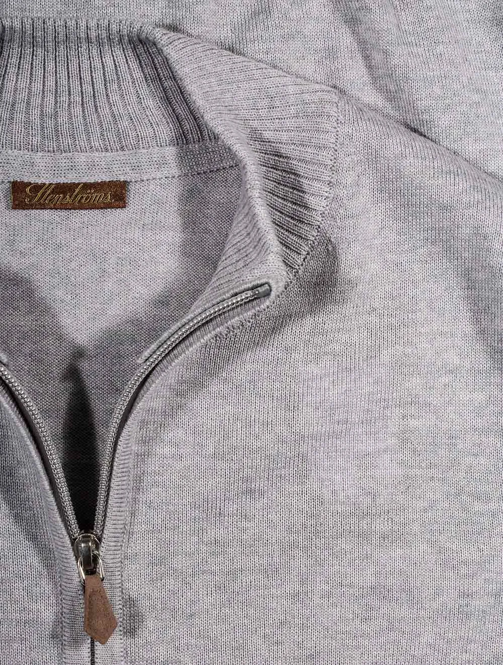 Half Zip Jumper Grey