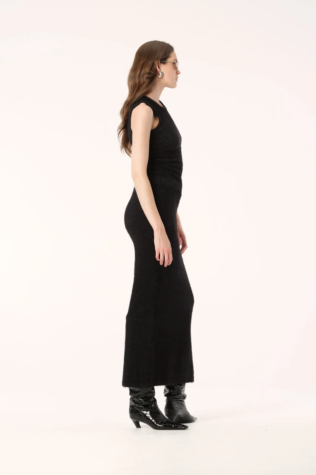 Harvie Skirt Black Lurex