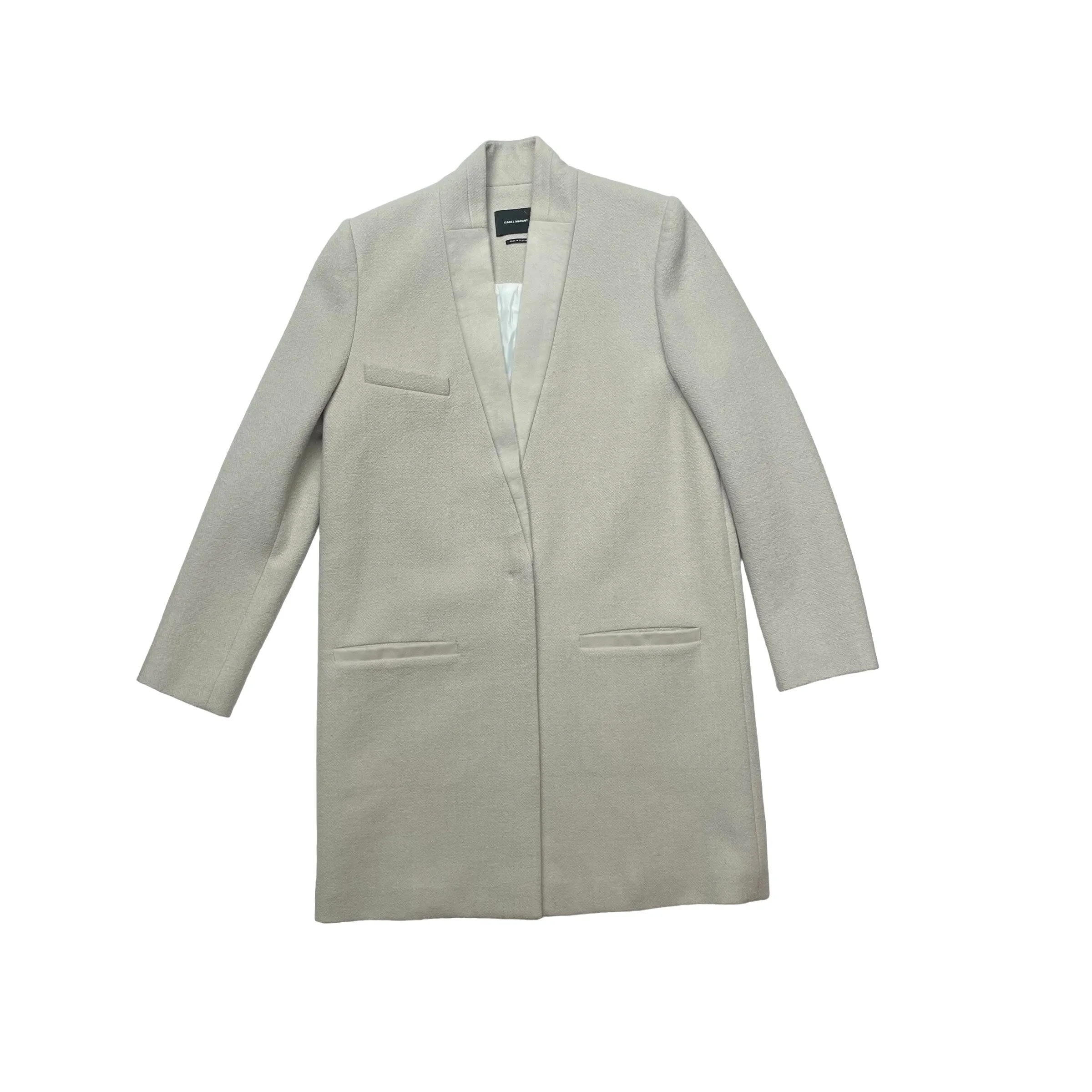 Light Cream Spring Coat - S