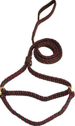 Lone Wolf 5/8" Flat Braid Martingale Lead