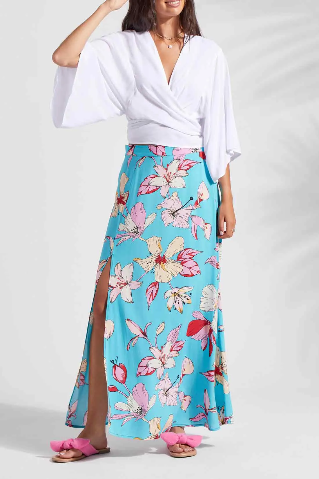 Maxi Skirt with Front Slit