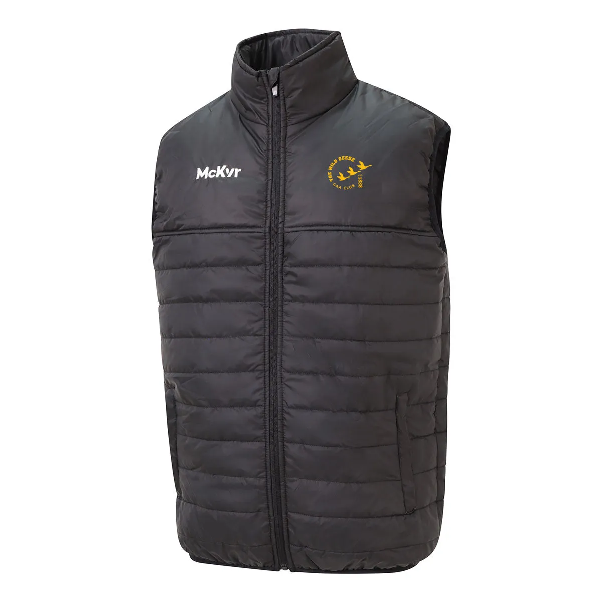 Mc Keever Wild Geese GAA Core 22 Padded Gilet - Youth - Black