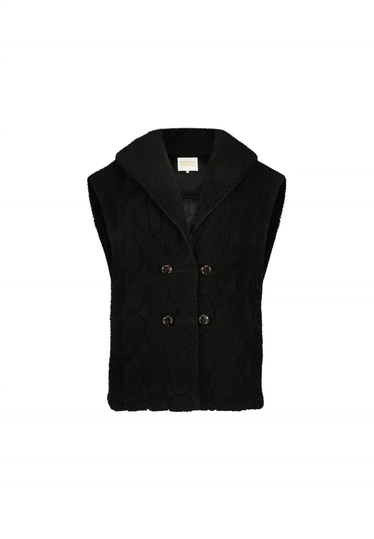 Merlin Gilet in black