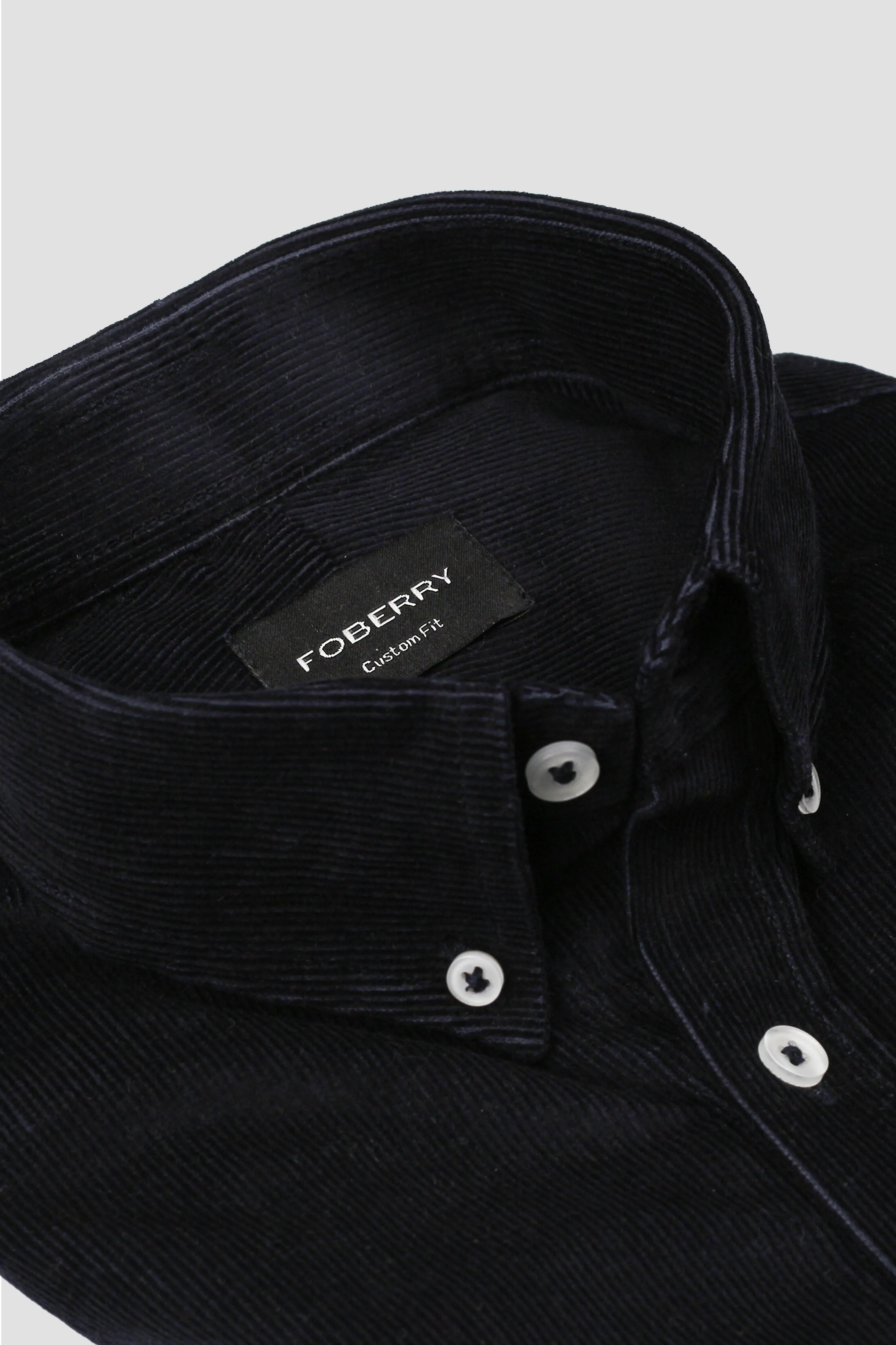 Midnight Blue Corduroy Shirt