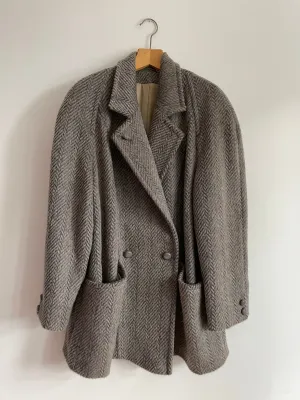 Mohair Wool Coat