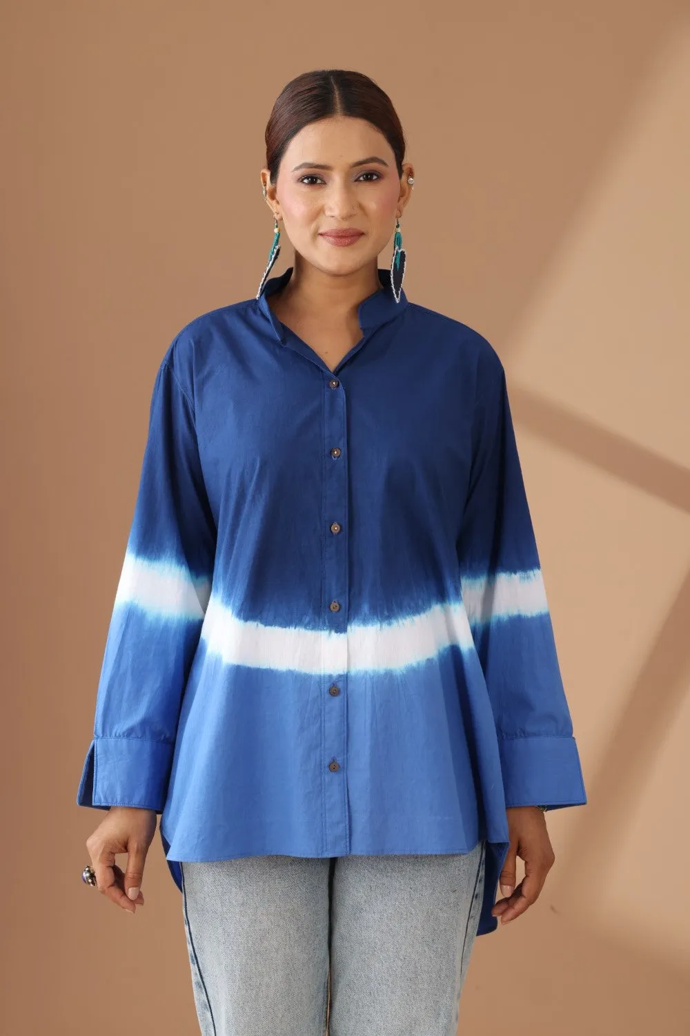 Ocean Twilight High-low Shirt