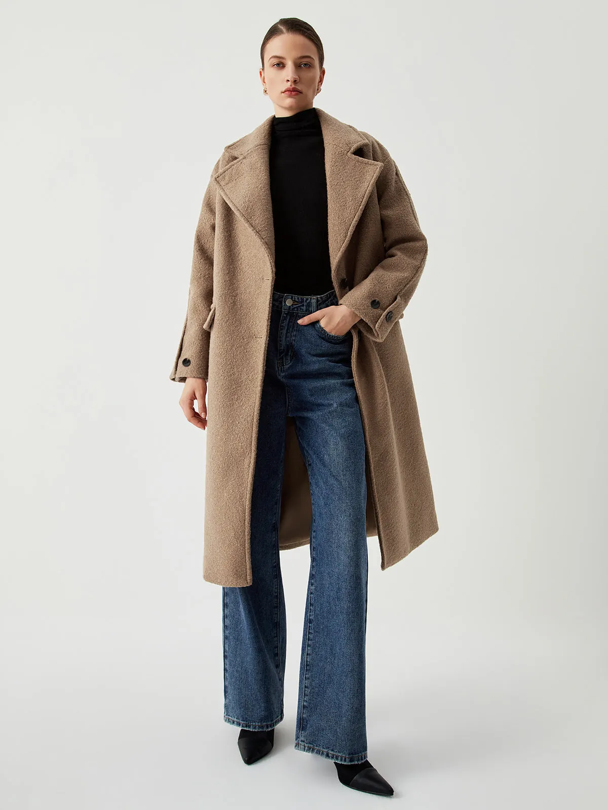 Oversized Charming Wool Coat