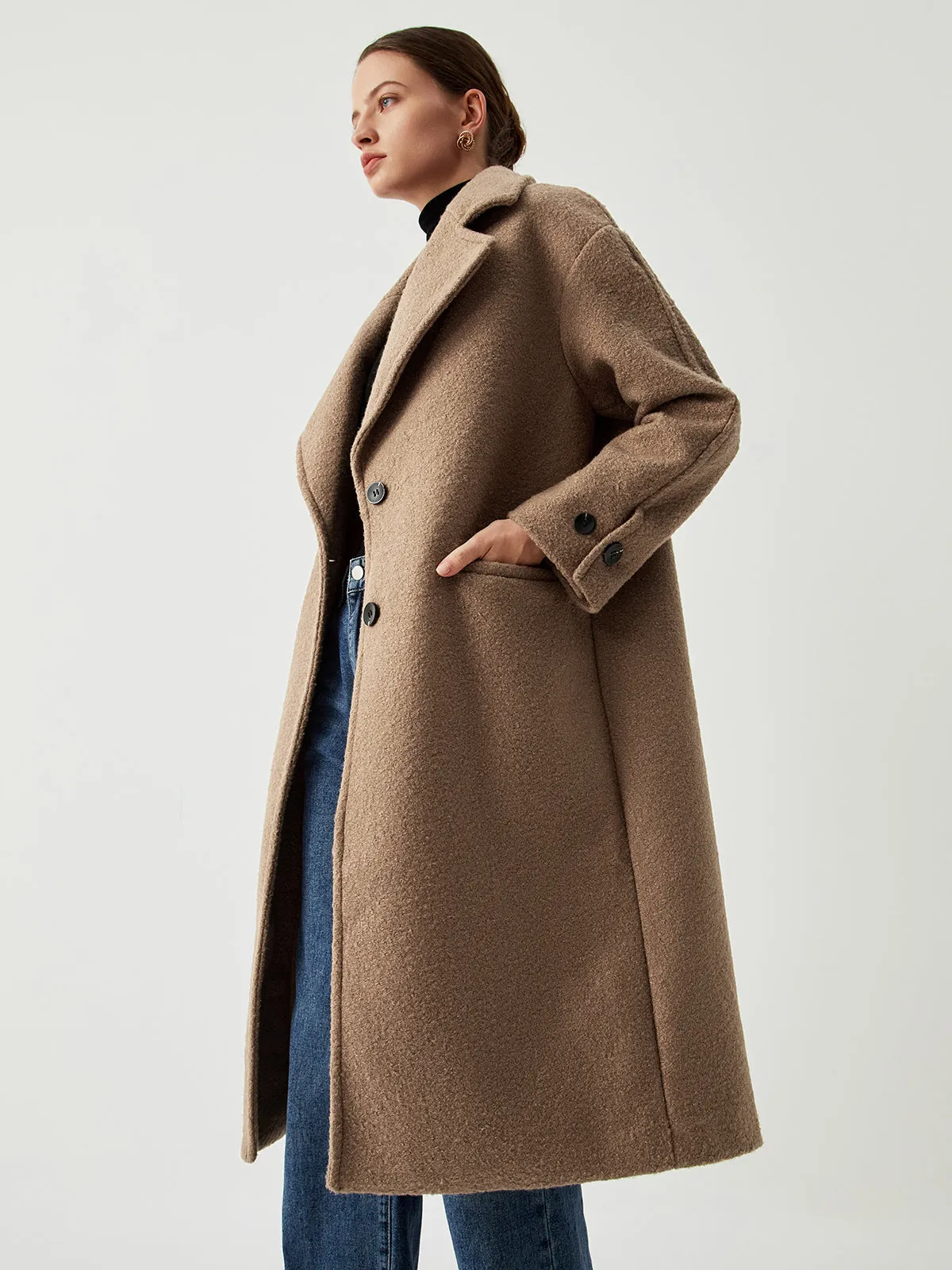 Oversized Charming Wool Coat